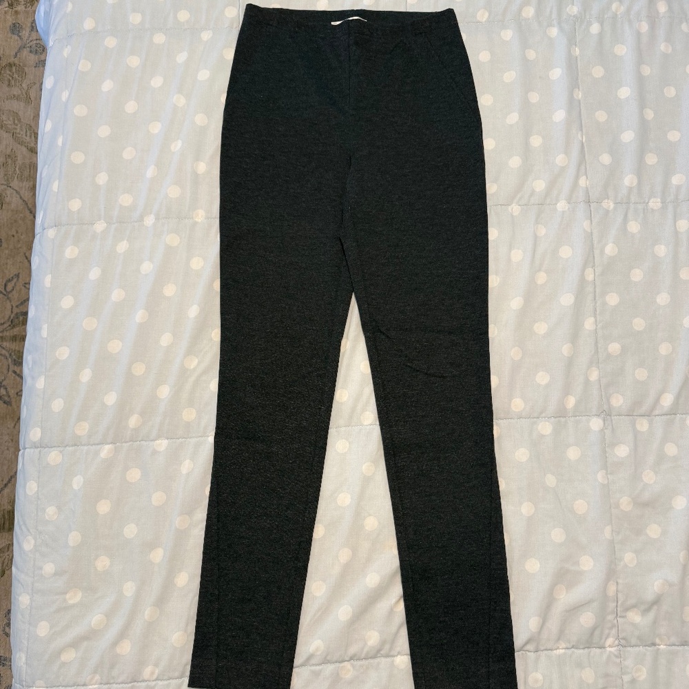 Joseph Ribkoff grey leggings/stretch pants, size 4